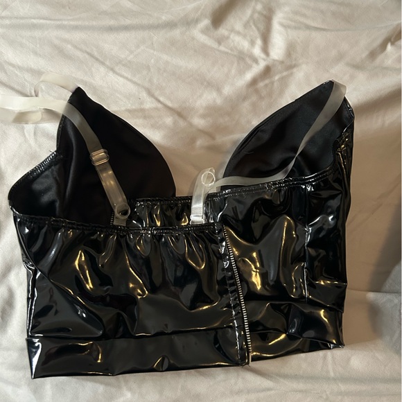 Fashion Nova leather top - Picture 2 of 3